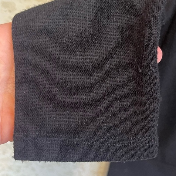 Vocal Punk Embellished USA Made Black Jersey Sz Medium Disco Bling Mob Wife - Picture 8 of 14